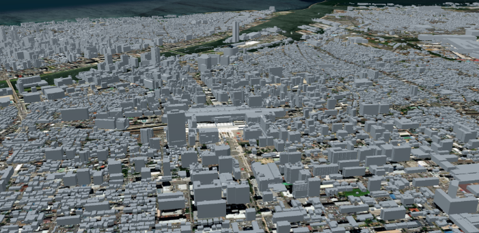3D都市モデル構築