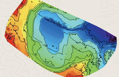 Contour line DSM