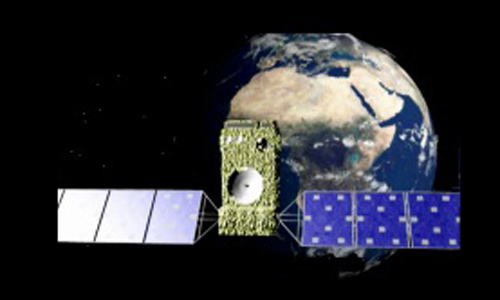Remote monitoring via satellite