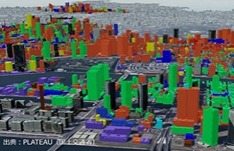 3D都市モデル構築・