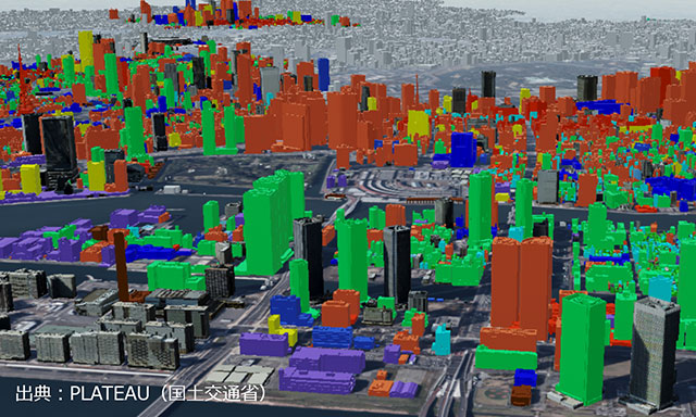 ３D都市モデル・スマートシティ